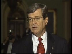 USA: VOTE AGAINST DISMISSING CLINTON IMPEACHMENT CASE News Clip