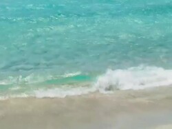 HD - Seamlessly Loopable Waves On The Beach Stock Footage