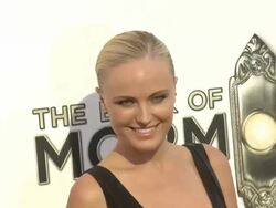 Malin Akerman at The Book Of Mormon Los Angeles Opening Night Stock Footage