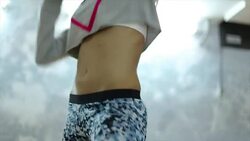 Zumba Fitness Girl Stock Footage