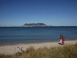 Spain Considers Gibraltar Border Fee Stock Footage