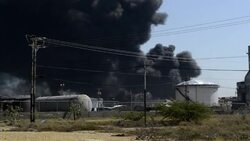 CLEAN: Venezuela refinery still ablaze as blast toll hits 41 News Clip