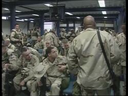 VOICE: US troops leave for training exercise in Persian Gulf News Clip