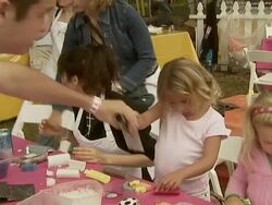 'A Time For Heroes' Celebrity Picnic and Carnival to Benefit the Elizabeth Glaser Pediatric AIDS Foundation Stock Footage