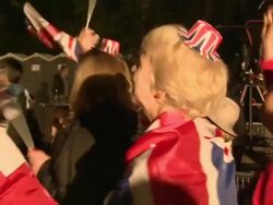 ATMOSPHERE: BBC Concert Diamond Jubilee at Buckingham Palace on June 04, 2012 in London, England (Footage by WireImage Video/Getty Images) Stock Footage