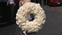 A wreath is placed on Anne Jeffreys' Walk of Fame star Instructional Video
