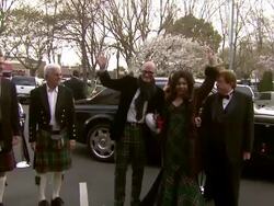 Sascha Hartmann, Dame Shirley Bassey at the world premiere of Sir Billi - Animated Feature Film Starring Sir Sean Connery With Dame Shirley Bassey Singing Title Track on 4/13/12 in Sonoma, CA (Footage by WireImage Video/Getty Images Entertainment Video) Stock Footage