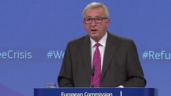 CLEAN : EU pledges 100,000 places in migrant reception centres News Clip
