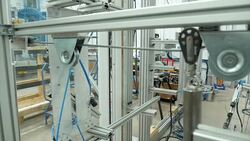 Workers at a Stafford glass factory News Clip