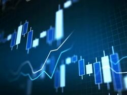 Financial diagrams Stock Footage