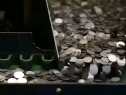 Production At The Royal Mint Stock Footage