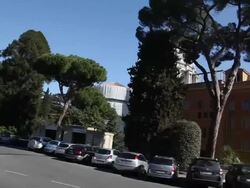 ATMOSPHERE - Vatican City General Views on February 19, 2013 in Vatican City, Vatican. (Footage by Getty Images) Stock Footage