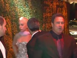 Lady Gaga at Elton John AIDS Foundation Presents 22nd Annual Academy Awards Viewing Party Sponsored By Chopard, Neuro Drinks And Wells Fargo Stock Footage