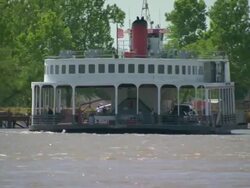 MS View of houses / New Orleans, Louisiana, United States Stock Footage