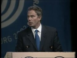 TAPE British prime minister's speech to summit News Clip