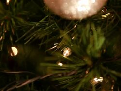 Christmas bell and deer Stock Footage