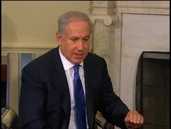 WRAP Netanyahu meets Obama at White House ADDS more News Clip