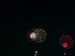 WA Firework display, China Stock Footage