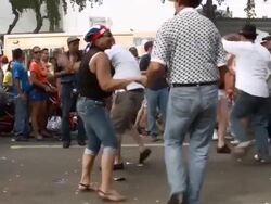 Calle Ocho Street Festival Takes Over Little Havana Stock Footage