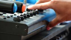 Mixing Music Stock Footage