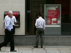 General VIews Of Banks On The High Street Stock Footage