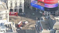 London Aerials - Piccadilly Circus News Clip