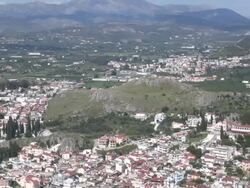 City, View, Nafplio, Greece Stock Footage