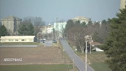 Houses around Three Mile Island News Clip