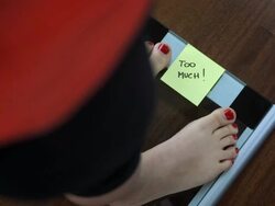 HD: Overweight Problem Stock Footage