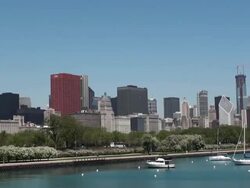 Chicago Skyline Stock Footage