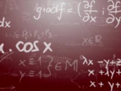 Maths Background Stock Footage
