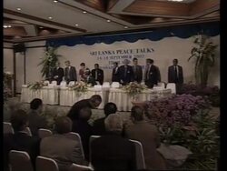 WRAP Landmark peace talks between Sri Lankan govt and Tamil Tigers News Clip