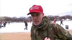 Trump supporter vox pop News Clip