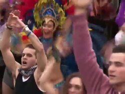 Britain's Got Talent Flash Mob Stock Footage