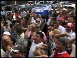 WRAP Ousted president makes second trip to border, Zelaya, sots News Clip