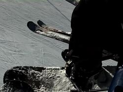 Ski Lift (HD 1080) Stock Footage