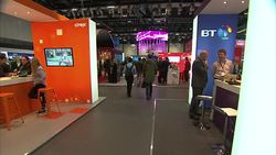 Rushes from Future Decoded Conference News Clip