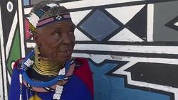 CLEAN : South African artist 81 keeps Ndebele traditions alive News Clip