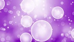 Moving Particles Loop - White bubble in purple color Stock Footage