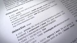 DETECTIVE and Blood Stock Footage