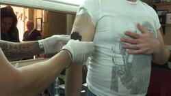 Ancient tattoo art form for Christian pilgrims 
 Instructional Video