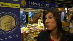 Pope John Paul II memorabilia best sellers ahead of beatification News Clip