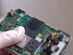 Detection of electronic equipment apart. Stock Footage