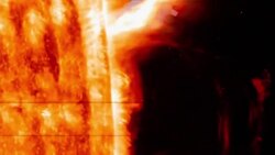 NASA releases rare footage of solar eruption Instructional Video