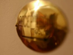 Pull focus shot on reception sign. Stock Footage