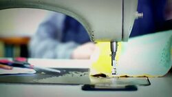 Sewing process. Stock Footage