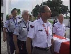 WRAP Memorial service for slain UN peacekeeper, reaction News Clip