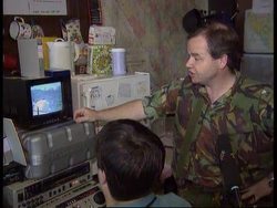 Bosnia - Silajdzic Pleads For NATO Air Strikes News Clip