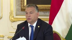 CLEAN : Orban confirms that the Balkans route should remain closed News Clip