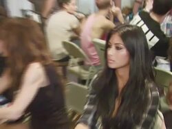 Pussycat Dolls Audition @ Millennium Dance Complex Stock Footage